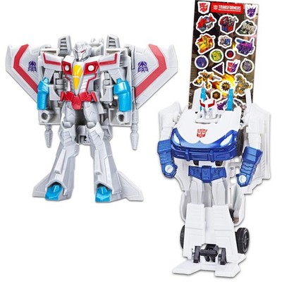 Transformers Action Figure Set - Bundle of 2 Transformers Toys: Starscream an...