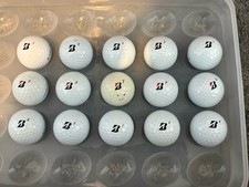 15 x BRIDGESTONE TOUR B XS / RXS GOLF BALLS - GRADE A/B CONDITION