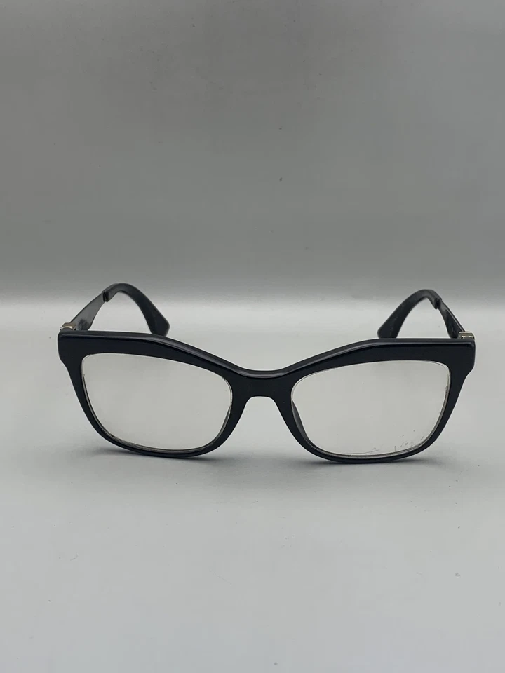 Marco de gafas Fendi para mujer negro dorado FF0350 KKI hecho en Italia diseñador Foto 2 de 4