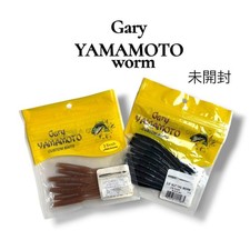 Unopened Gary Yamamoto 3.5-inch Worm Set of 2 for Black Bass Fishing Japan Lure