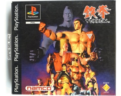 Tekken 1 Erste Druckerei Gebundene Ausgabe playstation 1 ps1 ps2 ps3 pal - Full