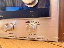 PIONEER QX 747 4ch-Receiver Klassiker