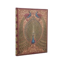 2027 Hafiz’S Peacocks (Sangorski & Sutcliffe) Ultra 18-Month Hardcover Dayplanne
