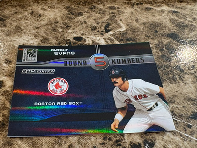DWIGHT EVANS 2004 Donruss Elite Extra Edition Round Numbers /500