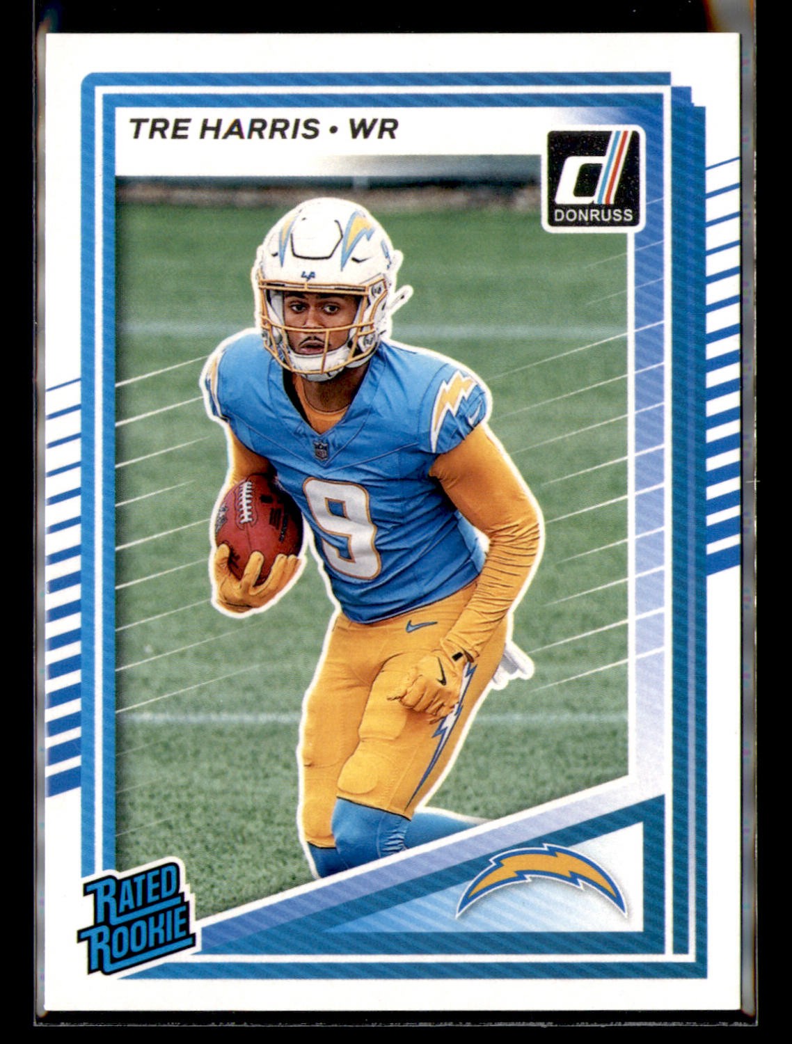 Tre Harris 2025 Donruss #329 RC Los Angeles Chargers
