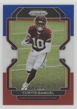 2021 Panini Prizm Red White & Blue Prizm Curtis Samuel #209 0nr3