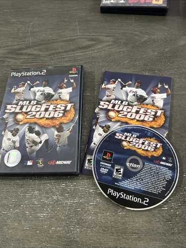 MLB SlugFest 2006 PlayStation 2, CIB Tested And Working