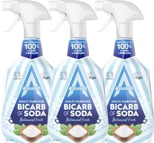 3 x 750ml Astonish Bicarbonate of Soda Cleaner-Multi-Purpose Household Cleaning 5.75 per litre