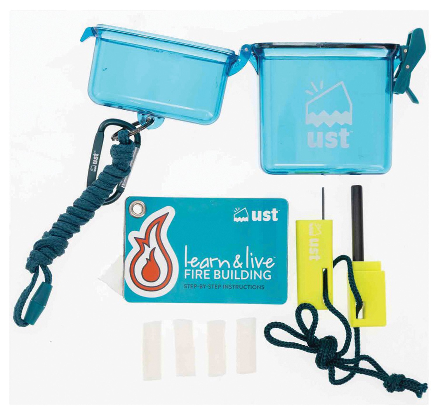 UST Learn - Live Fire Starting Kit - Водонепроницаемый инструмент для выживания в чрезвычайных ситуациях с 4990₽