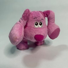 Nickelodeon Blues Clues and You Magenta Plush Stuffed Animal Pink Dog 2020 7in
