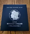 2025 Philadelphia Morgan Uncirculated Silver Dollar COA Free Shipping
