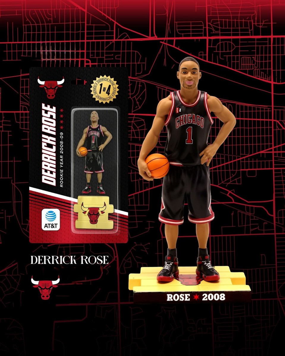 Brand New Chicago Bulls Derrick Rose Rookie Figurine From 11/4/25 Brand New Chicago Bulls Derrick Rose Rookie Figurine From 11/4/25