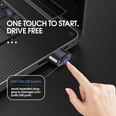 Mouse Jiggle Undetectable USB Tiny Mouse Shaker Portable Computer Mouse Mov HLIB
