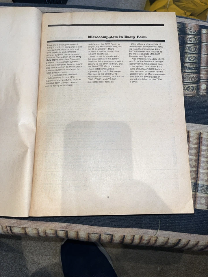 Zilog 1983/4 Components Data Book - Image 4 of 4