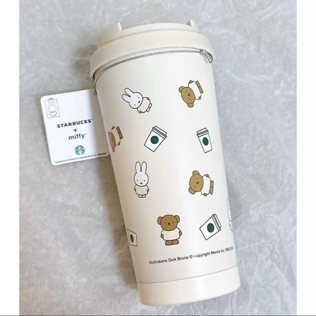 Starbucks ミッフィー タンブラー Miffy × Starbucks Stainless Tumbler Thailand Limited 2024 16oz New