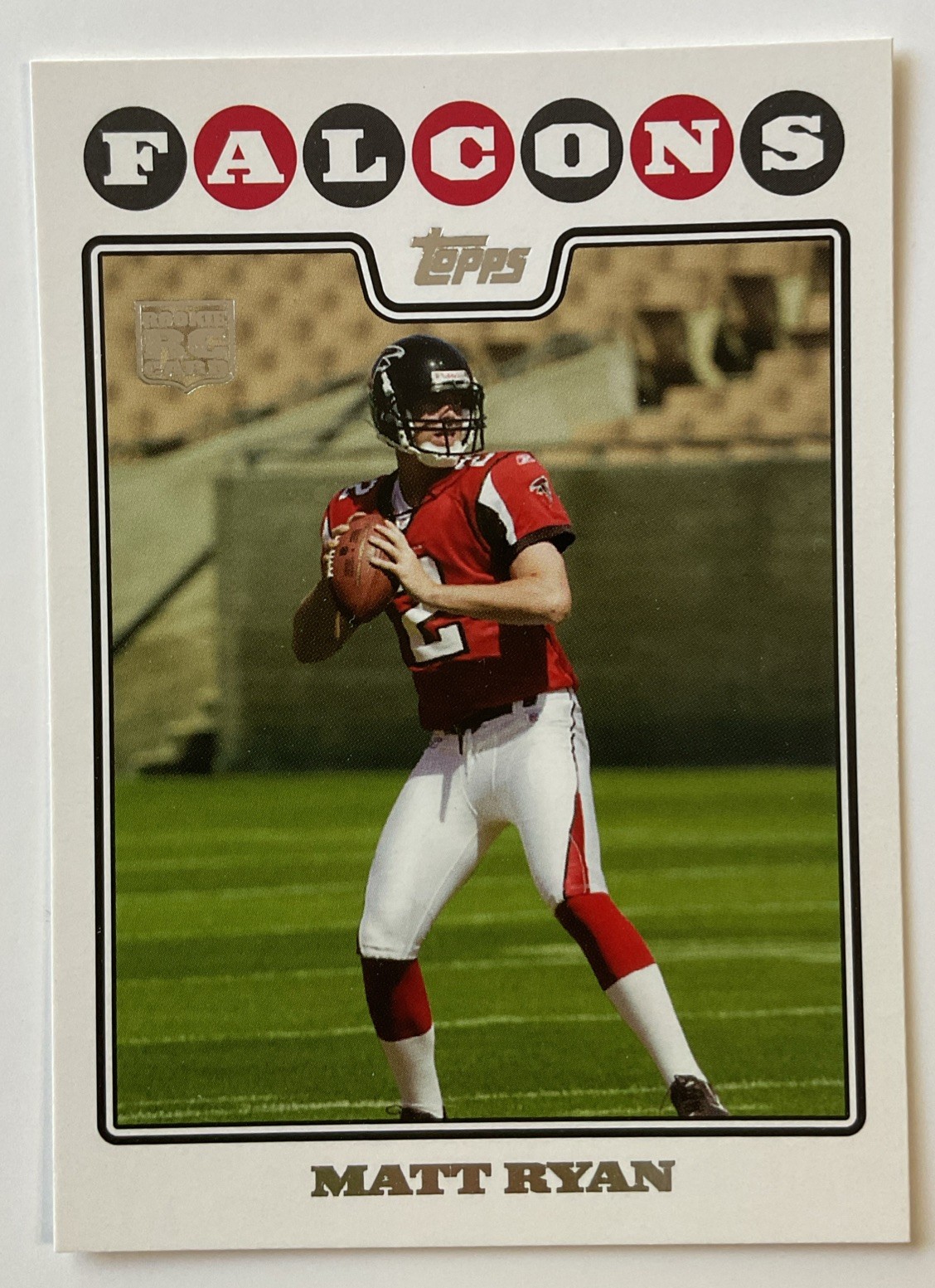2008 Topps Football Matt Ryan #331 Falcons RC