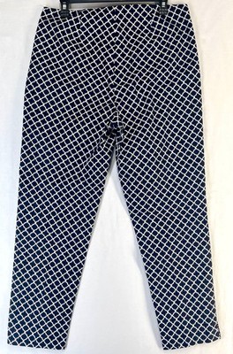 Brooks Brothers Women's Pants Natalie Fit Size 10 Athleisure Tapered Ankle Golf