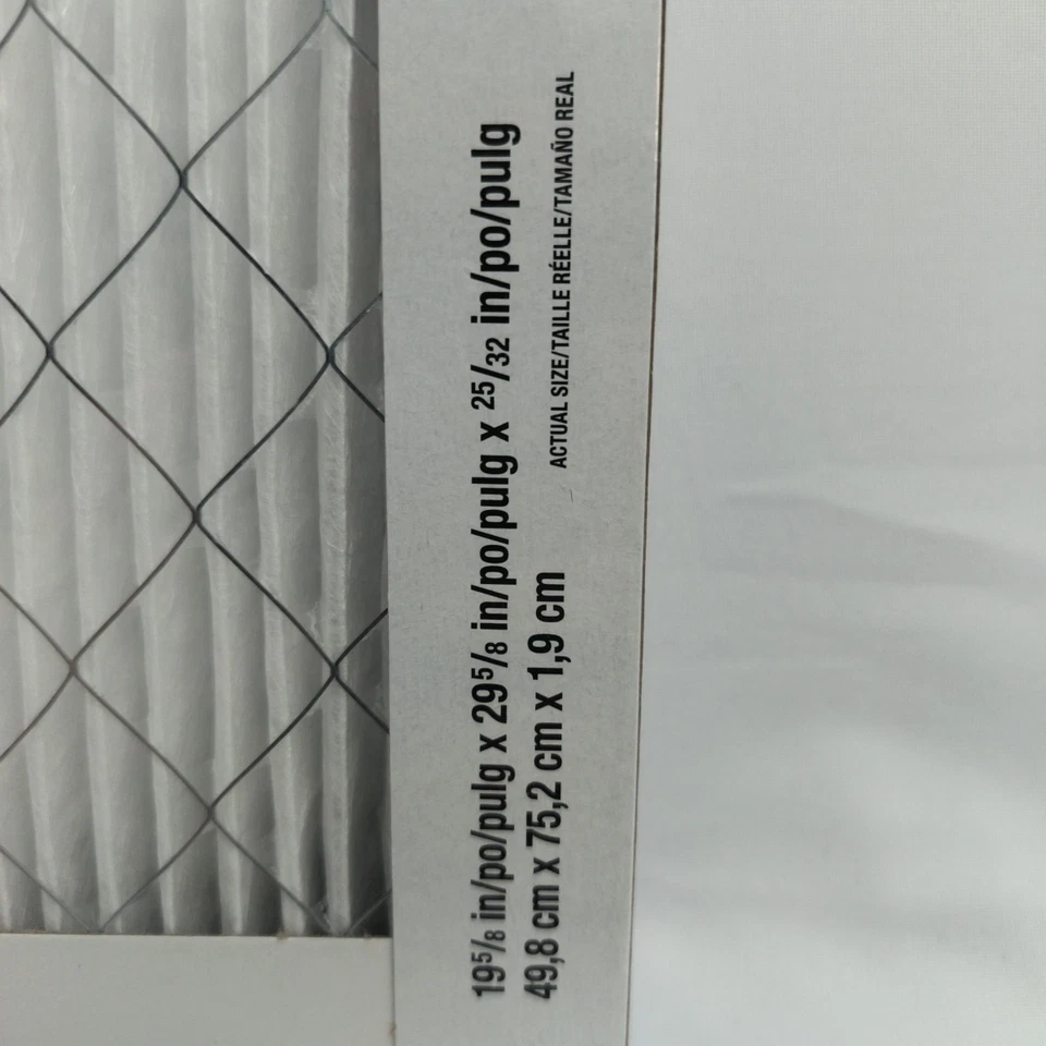 Filtro de aire electrostático Filtrete 20x30x1 MERV 12 paquete de 2 para alergias Foto 3 de 4