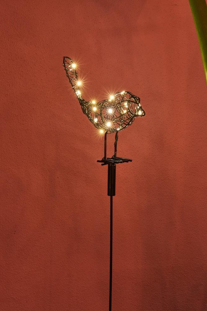 Solar Robin - 20 LED Outdoor Stake Light - Sold Individually