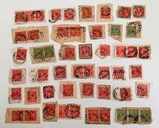 Australia KGV Stamps - Postmarks Variety - Early Used Stamps - W067