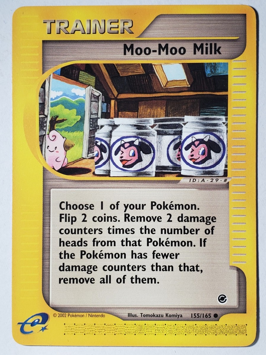 Moo-Moo Milk 155/165 LP - Expedition Eseries Set Pokemon Card