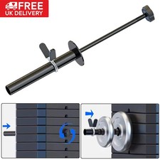 Gym Weight Stack Extender Weightlifting Loading Pin Attachment For Cable Machine