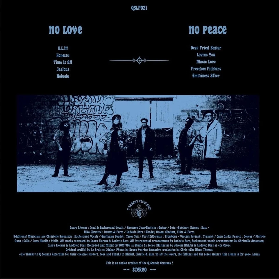 Laura Llorens & The Shadows Of Lo No Love No Peace (+ Poste (Vinyl) (UK IMPORT) - Image 2 of 2