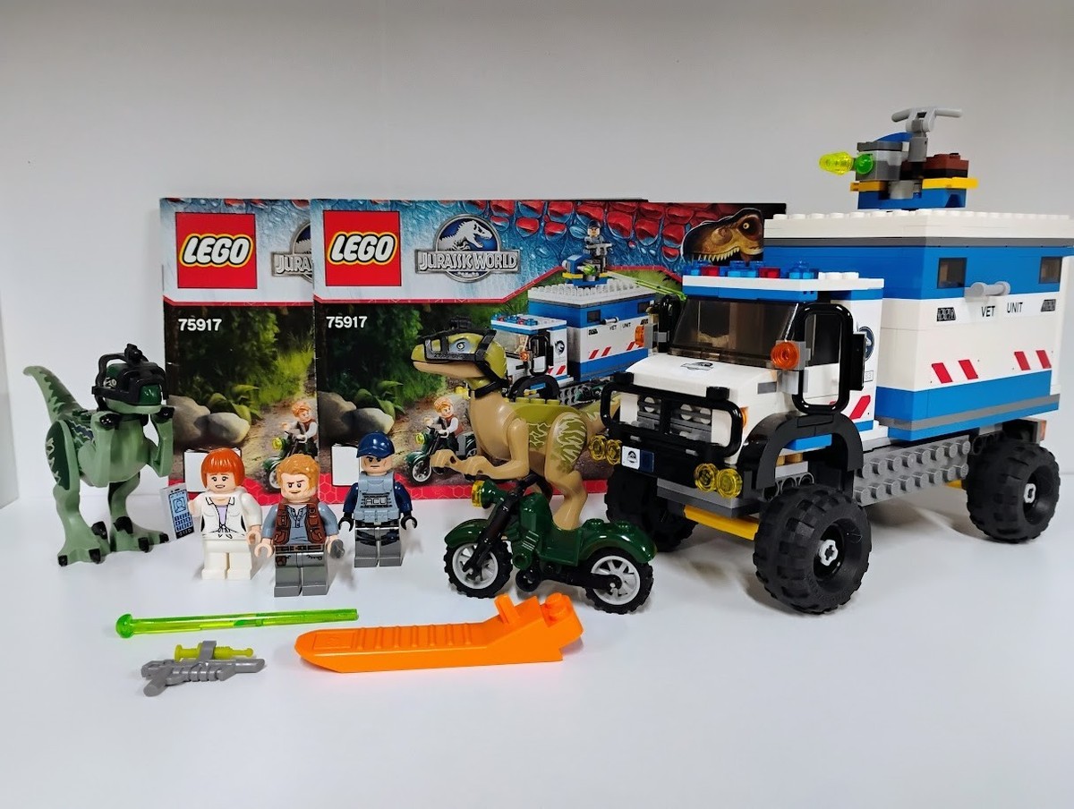 4つ LEGO Jurassic World: Raptor Rampage 75917 (Complete w/Manual and