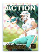2021 Donruss Football #AP10 Jason Sanders Action All-Pros Miami Dolphins