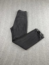 Abercrombie  Fitch Women's Ankle Straight Ultra High Rise Jeans Size 25