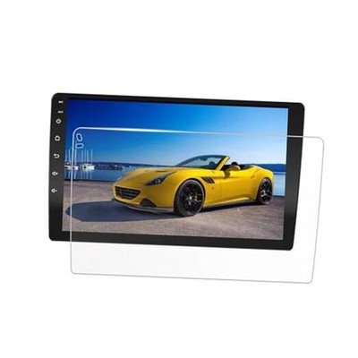 2PCS Tempered Glass Screen Protector for Double Din 9 Inch High Definition