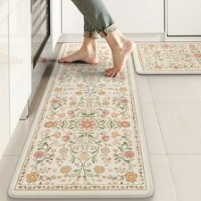 Best KIMODE Anti Fatigue Mats for Kitchen Floor Non Slip,Farmhouse Boho Floral