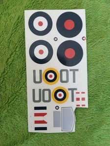 1/32 scale Spitfire decals