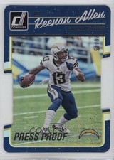 2016 Donruss Press Proof Silver Die-Cut 26/75 Keenan Allen #249 he0