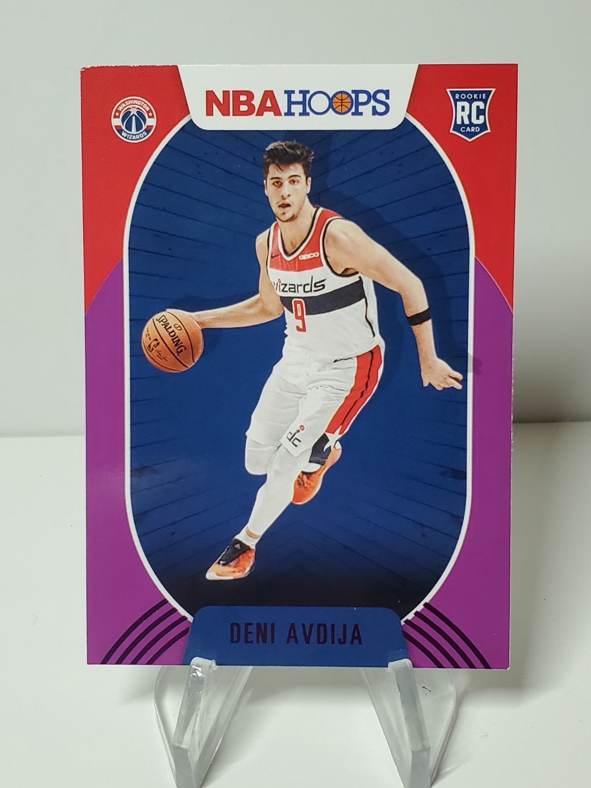 2020-21 Panini HOOPS "DENI AVDIJA" PURPLE PARALLEL Rookie #201 TRAIL BLAZERS!🔥2
