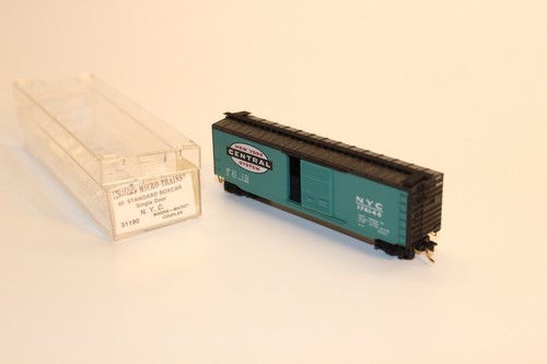 New York Central NYC Rd#176146 Kadee/Micro Trenes #31190 50' SD vagón escala N OB | Condition: Used