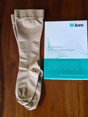 JUZO Soft 2002 CCL2 Kompressionsstrümpfe Gr.II/S  Farbe: Mandel