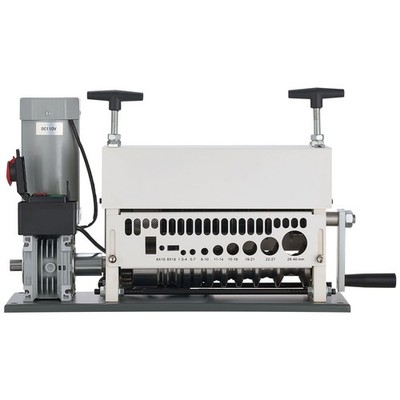 370W Electric Wire Stripper, 0.06-1.57in, 11-Channel, Manual/Electric Dual Mode