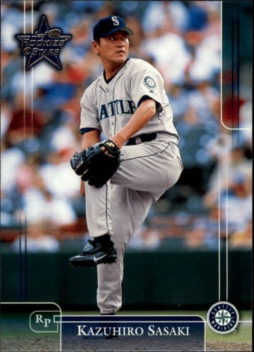 2002 Leaf Rookies and Stars Kazuhiro Sasaki #89 card