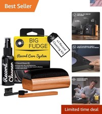 Vinyl Record Cleaning Kit - 4-in-1 Record Cleaner Solution - Includes Ultra-S...
