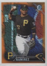 2016 Bowman Chrome Prospects Orange Shimmer Refractor Harold Ramirez #BCP246 j2c