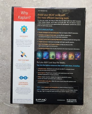 Kaplan MCAT 2020-2021 Complete 7-Book Subject Review Boxed Set