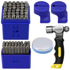 Metal Stamping Kit, Complete Jewelry Making 6mm 3mm Kit