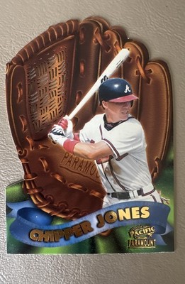 1998 Pacific Paramount - Fielder's Choice Chipper Jones #1