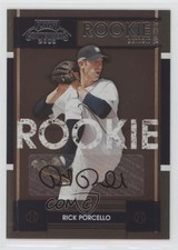 2008 Playoff Contenders Rick Porcello #117 Auto s7f