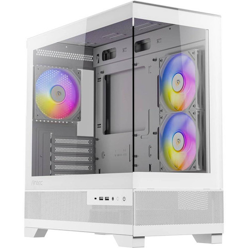 Antec CX500M ARGB White Case Mini Tower No-Power mATX/Mini-ITX Nero - Foto 1 di 1