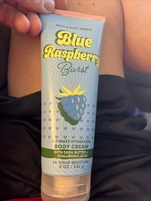 NEW Blue Raspberry Burst 8 oz Ultimate Hydration Body Cream Bath  Body Works