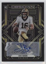 2021 Panini Obsidian Rookies Electric Etch Yellow 12/25 Ian Book #119 Auto 0q0