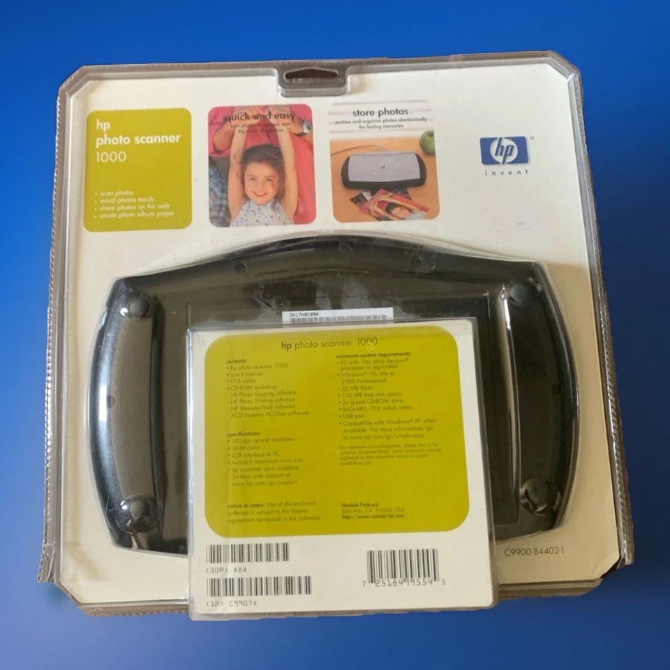 HP Photo Scanner 1000 - Lifelike Photos - Share Photos - Scan Photos - New - Image 3 of 4