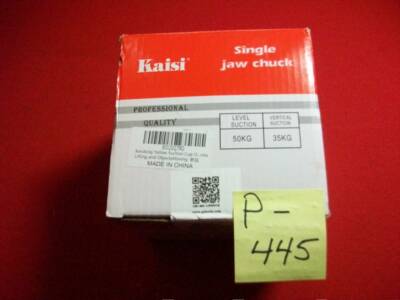 KAISI SINGLE JAW CHUCK GLASS SUCTION CUP SET VERTICAL LIFT 35KG HORIZ. LIFT 50KG